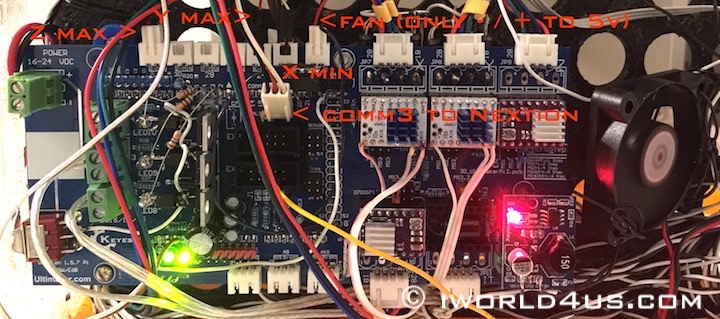 Arduino Ultimaker Shield modified for Arduino Due