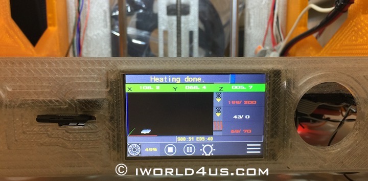 Nextion firmware working on the display