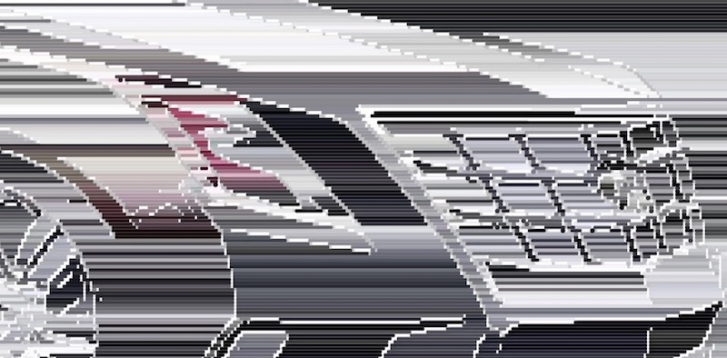 Gray car art made using Vector FX